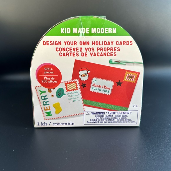 Mailbox Christmas Letters to Santa w/ 250+ pieces DIY Craft Kids Kit 6+ - Picture 4 of 5